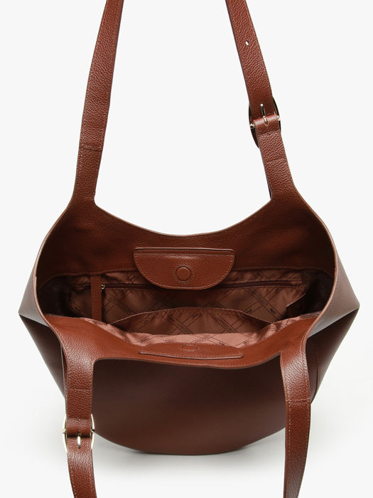 Longchamp Le foulonné Besace Marron