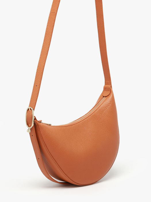 Longchamp Le foulonné Cross body tas Oranje