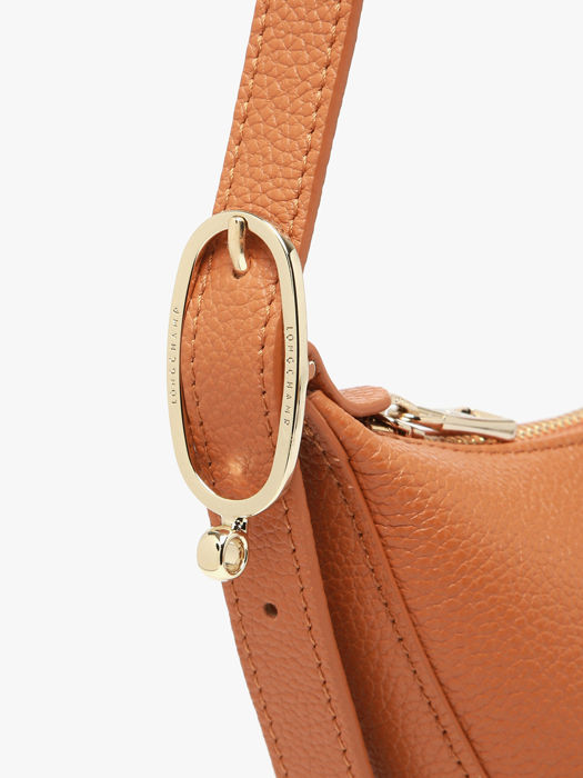 Longchamp Le foulonné Cross body tas Oranje