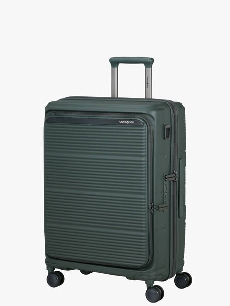 Valise Rigide Extensible Paralux Hs Samsonite Vert paralux hs 156525 vue secondaire 1