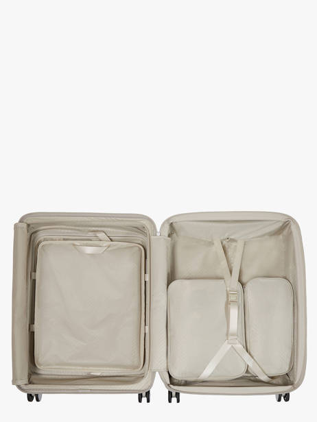 Uitbreidbare Harde Reiskoffer Paralux Hs Samsonite Beige paralux hs 156525 ander zicht 4