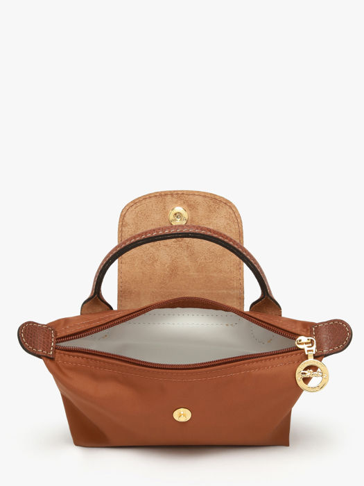 Longchamp Le pliage original Clutch Bruin