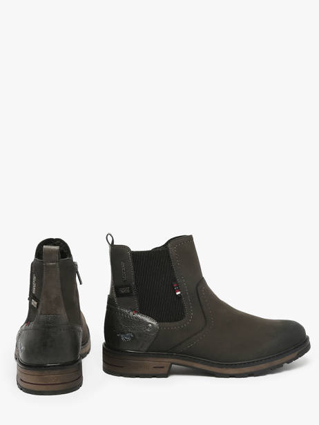Chelsea Boots Mustang Zwart men M0021005 ander zicht 2