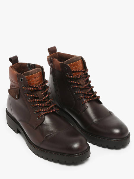 Boots Tuto Uit Leder Redskins Bruin men TUTO ander zicht 1