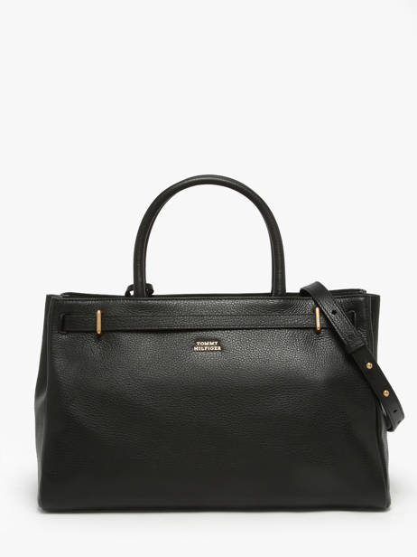 Sac à Main American Icon Cuir Tommy hilfiger Noir american icon AW17925 vue secondaire 3