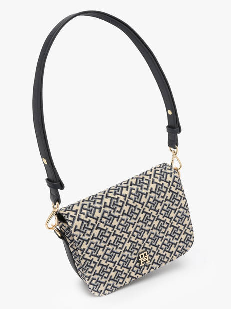 Sac Porté épaule Th Jacquard Polyurethane Tommy hilfiger Bleu th jacquard AW17447 vue secondaire 1
