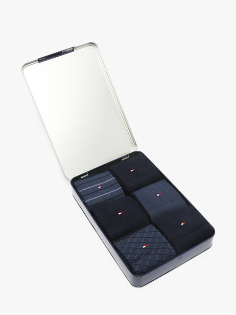 Sokken Tommy hilfiger Blauw socks 71235373 ander zicht 2