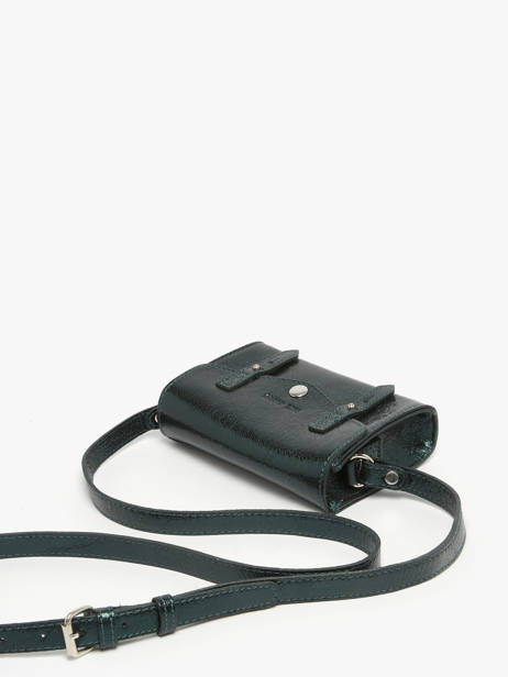 Sac Bandoulière Minuit Cuir Paul marius Vert minuit MINIMIN vue secondaire 1