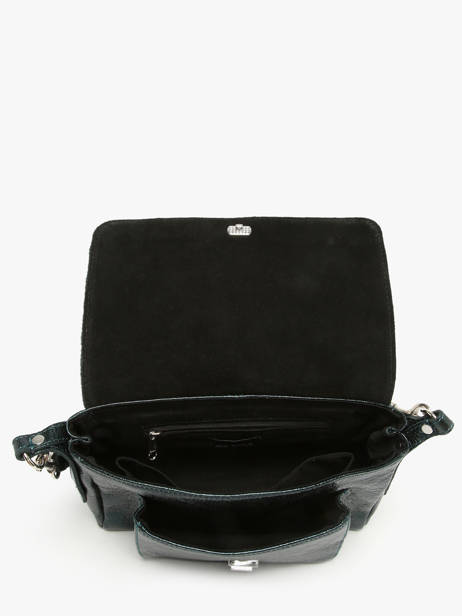 Sac Bandoulière Minuit Cuir Paul marius Vert minuit DIANSMIN vue secondaire 2