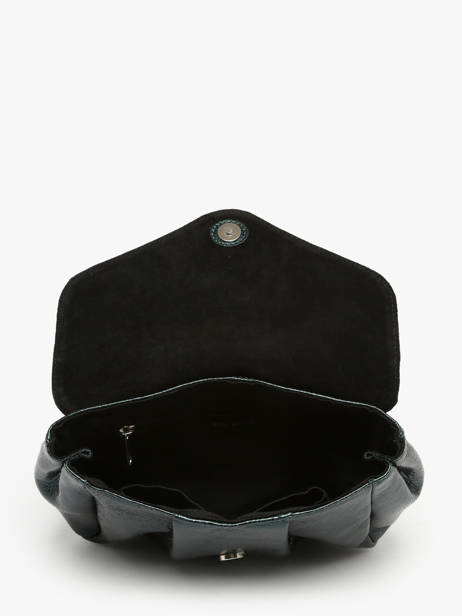 Sac Bandoulière Minuit Cuir Paul marius Vert minuit SUZOMMIN vue secondaire 2