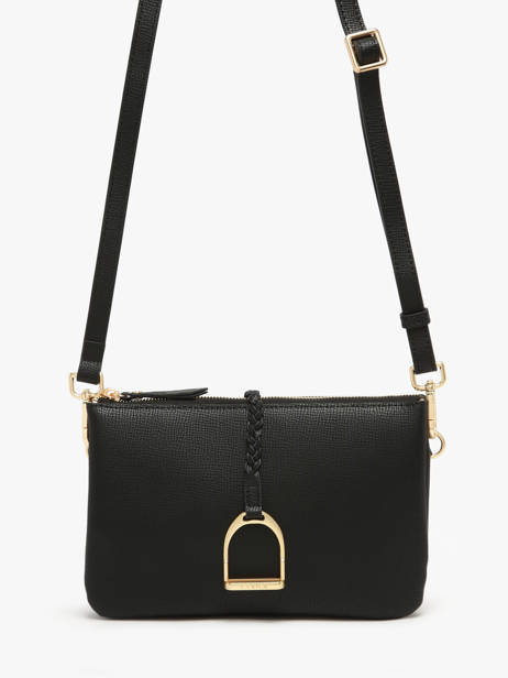 Cross Body Tas Torsade Leder Etrier Zwart torsade ETOS0142 ander zicht 2