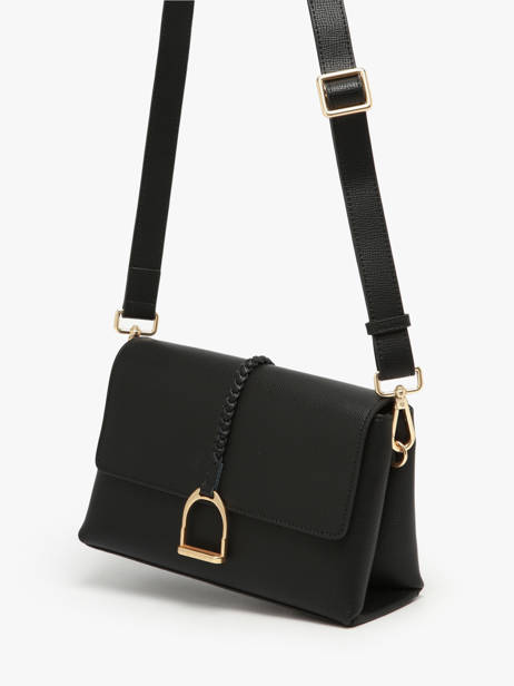 Cross Body Tas M Torsade Leder Etrier Zwart torsade ETOS169M ander zicht 2