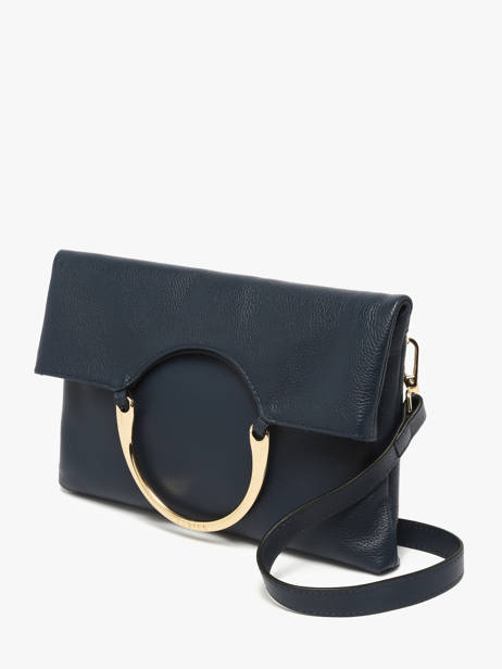 Cross Body Tas Tradition Leder Etrier Blauw tradition ETRA189M ander zicht 3