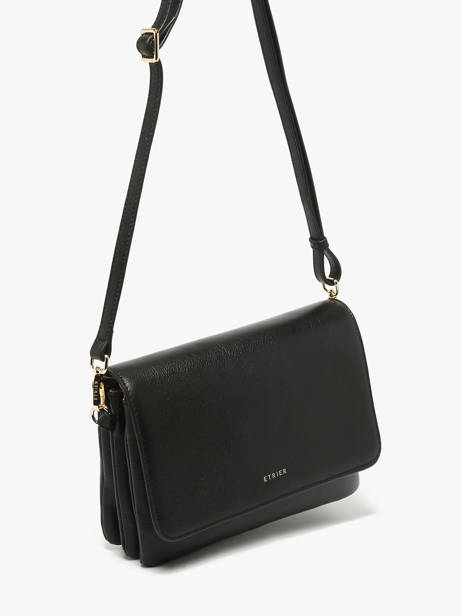 Cross Body Tas Tradition Leder Etrier Zwart tradition ETRA207M ander zicht 2