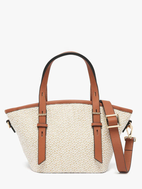 Sac Bandoulière Camargue Cuir Etrier Marron camargue ECAM168S vue secondaire 5