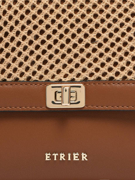 Schoudertas Baobab Leder Etrier Bruin baobab EBAO185S ander zicht 6