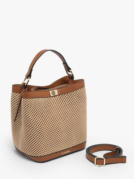 Cross Body Tas Baobab Leder Etrier Bruin baobab EBAO186M ander zicht 3