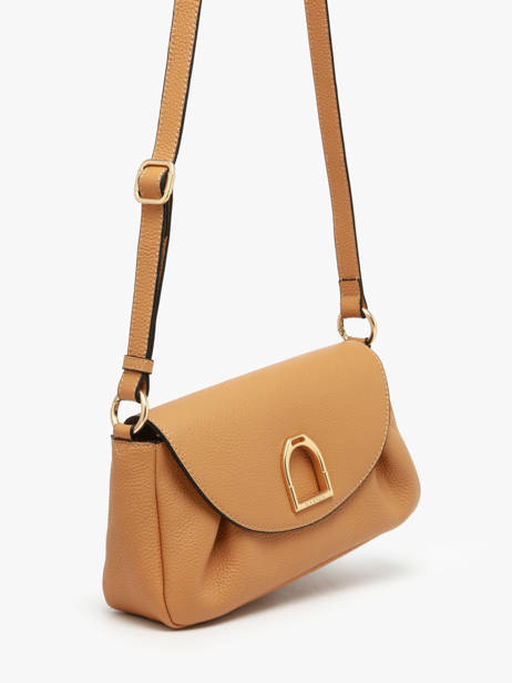 Schoudertas Shadow Leder Etrier Bruin shadow ESHA163S ander zicht 3