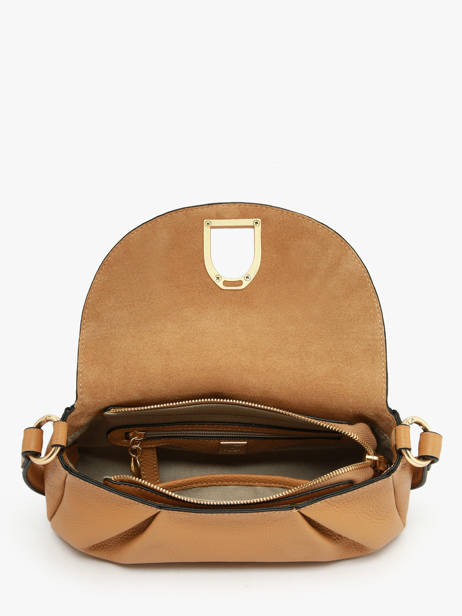 Schoudertas Shadow Leder Etrier Bruin shadow ESHA163S ander zicht 4