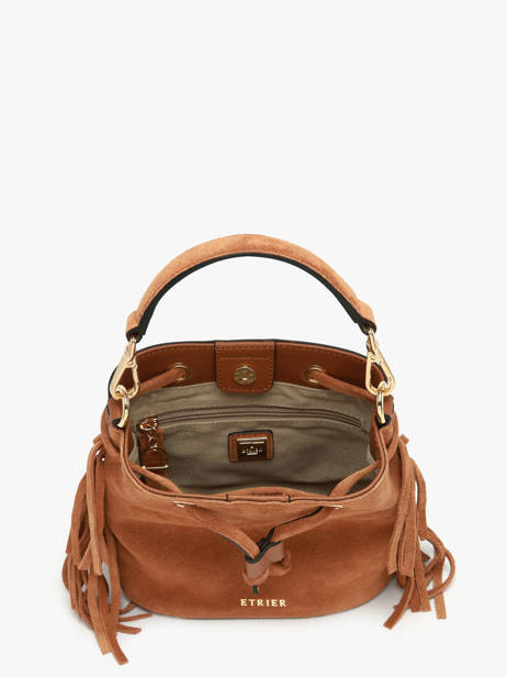 Cross Body Tas Country Etrier Bruin country ECOU194S ander zicht 4