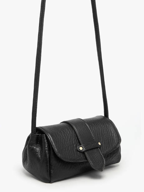 Cross Body Tas S Agnes Leder Etrier Zwart agnes EAGC205S ander zicht 5