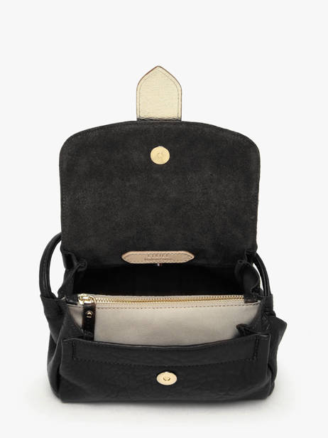 Cross Body Tas S Agnes Leder Etrier Zwart agnes EAGC205S ander zicht 6