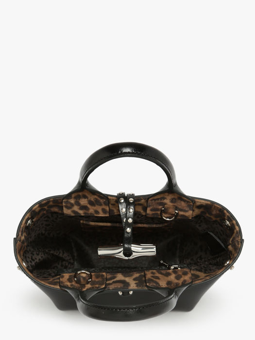 Longchamp Le roseau rock Sac porté travers Noir
