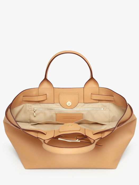 Longchamp Le roseau smart Sac porté main Beige