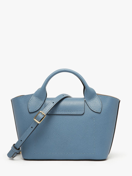 Longchamp Epure Sac porté travers Bleu