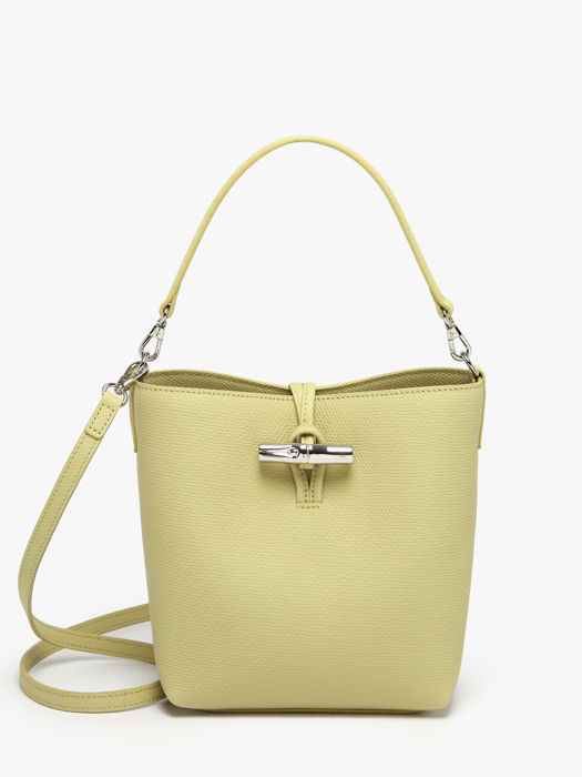 Longchamp Le roseau Sac porté travers Vert