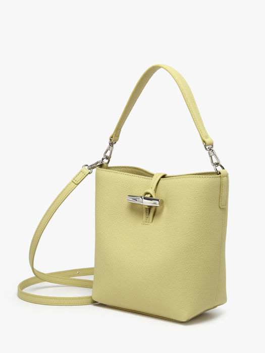 Longchamp Le roseau Sac porté travers Vert