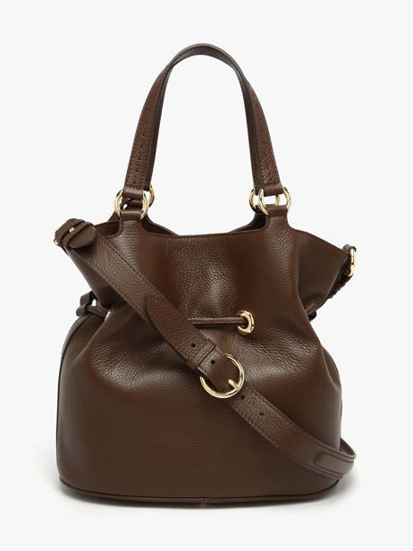Sac Seau M Premier Flirt Cuir Lancel Marron premier flirt A10110 vue secondaire 4