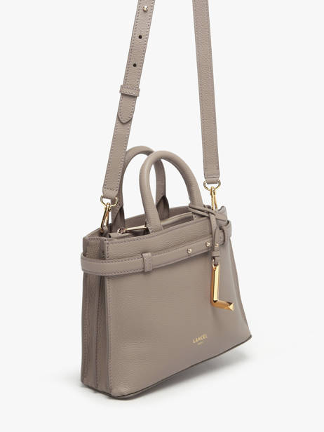 Sac Bandoulière Faubourg Cuir Lancel Gris faubourg A13527 vue secondaire 1