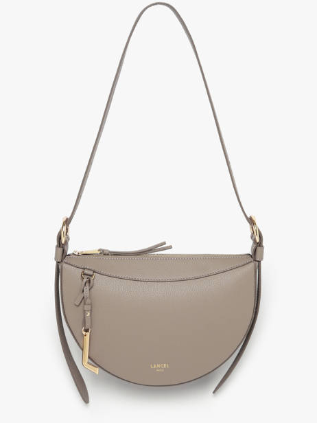Sac Bandoulière Faubourg Cuir Lancel Gris faubourg A13525