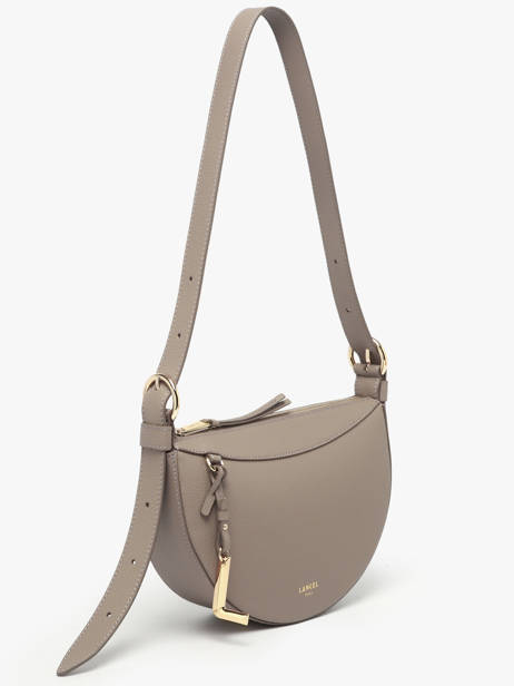 Sac Bandoulière Faubourg Cuir Lancel Gris faubourg A13525 vue secondaire 1