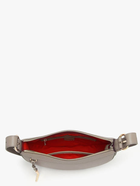 Sac Bandoulière Faubourg Cuir Lancel Gris faubourg A13525 vue secondaire 2