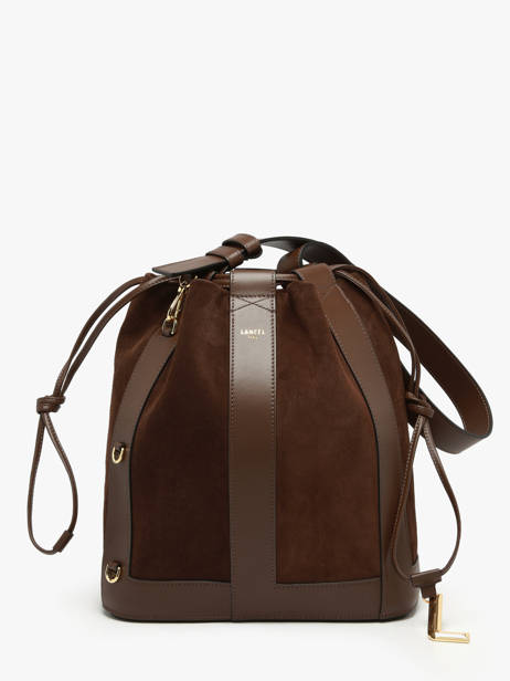 Sac Seau M Elles Cuir Lancel Marron elles A13360