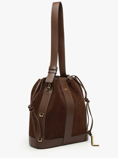 Sac Seau M Elles Cuir Lancel Marron elles A13360 vue secondaire 1