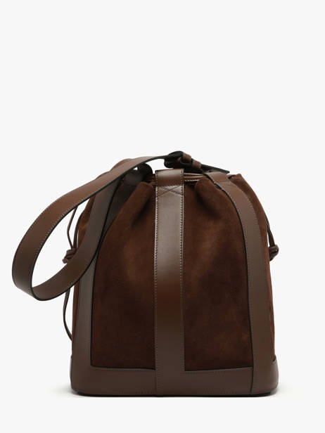Sac Seau M Elles Cuir Lancel Marron elles A13360 vue secondaire 3