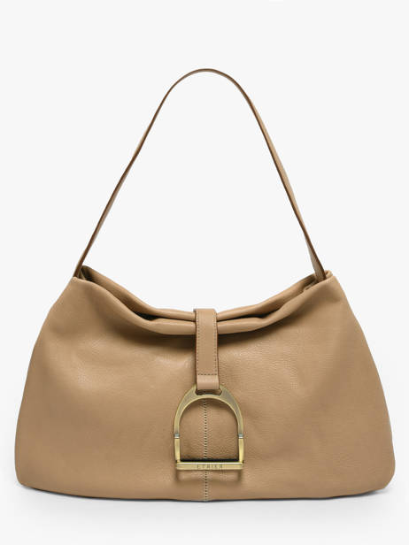 Schoudertas M Etalon Leder Etrier Beige etalon EETA197M
