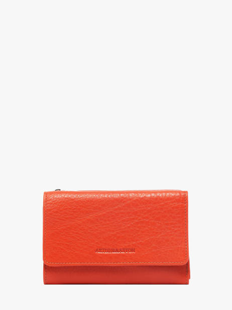 Portemonnee Ange Leder Arthur & aston Oranje ange 239