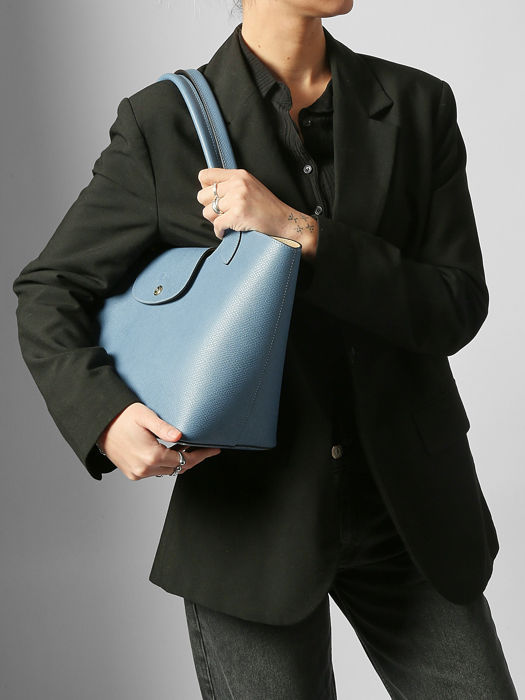 Longchamp Epure Besace Bleu