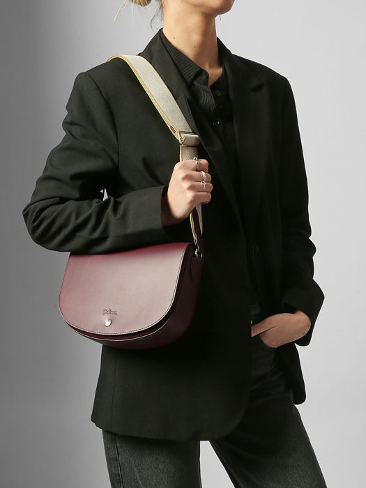 Longchamp Epure timeless Sac porté travers Rouge