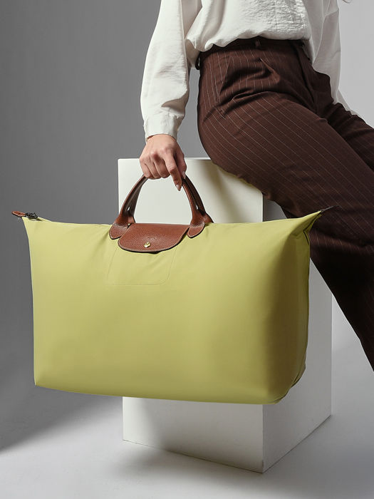 Longchamp Le pliage original Sac de voyage Vert