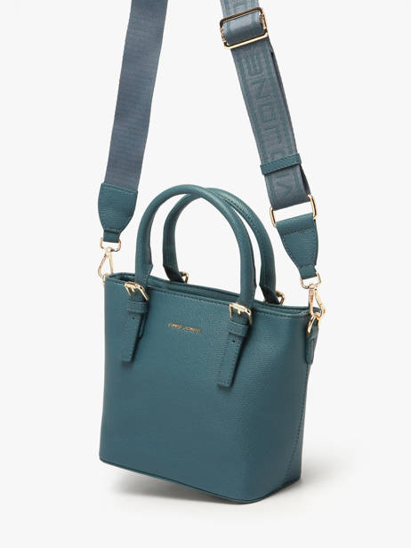 Sac à Main Saffiano David jones Bleu saffiano CM7220 vue secondaire 1