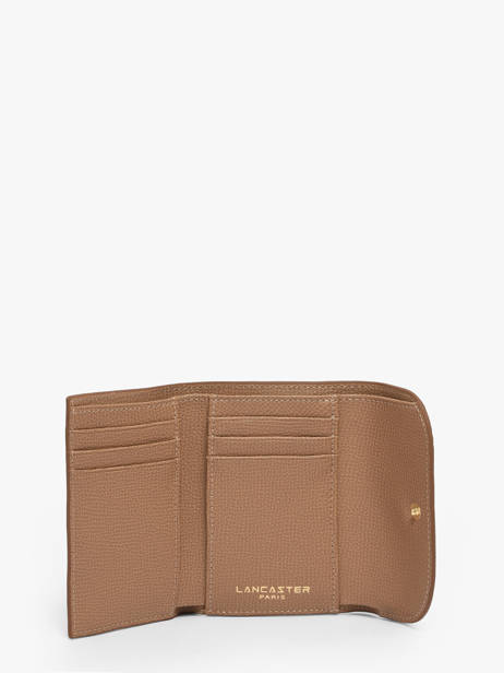 Portemonnee Sierra Leder Lancaster Beige sierra pm 14 ander zicht 1