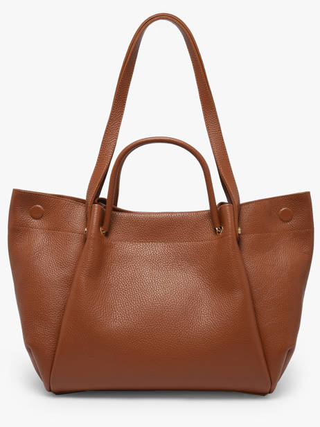 Schoudertas Foulonne Double Louisa Lancaster Bruin foulonne double louisa 90 ander zicht 3