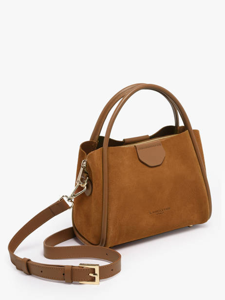 Sac Porté Main Suede Ida Lancaster Marron suede ida 100 vue secondaire 1