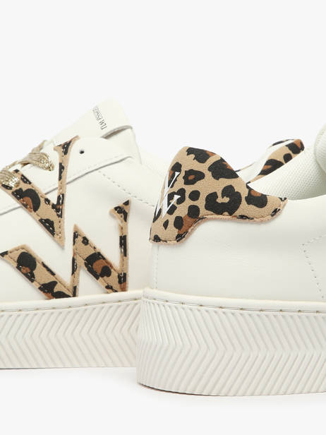 Sneakers Vanessa wu Wit accessoires BK2840LP ander zicht 2