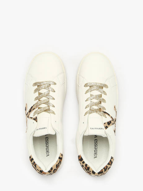 Sneakers Vanessa wu Wit accessoires BK2840LP ander zicht 3